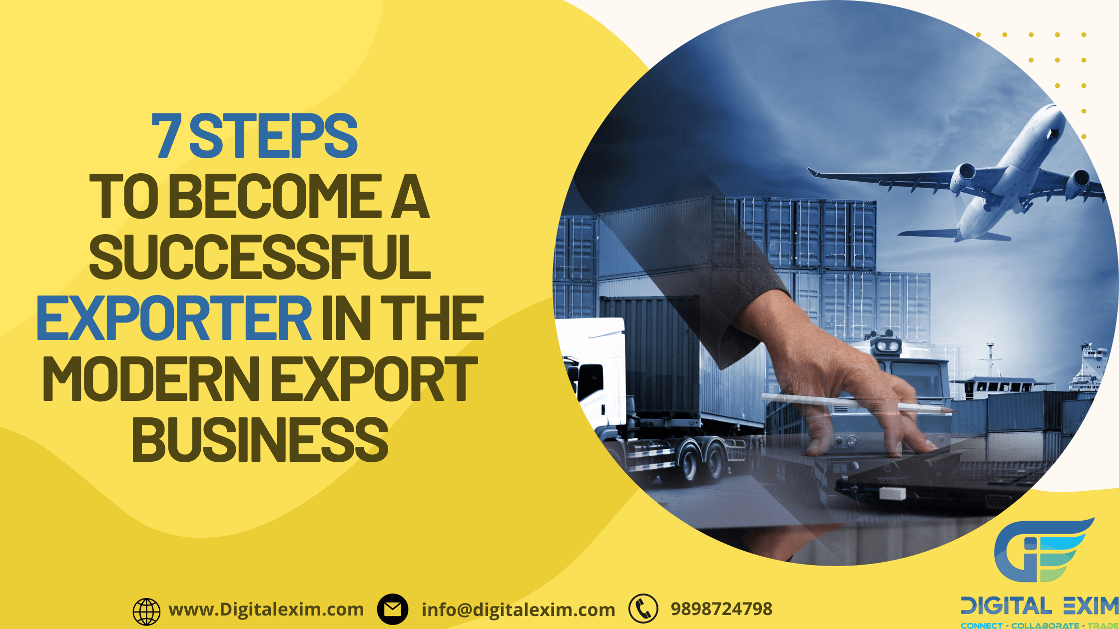 7 STEPS TO BECOME A SUCCESSFUL EXPORTER IN THE MODERN EXPORT BUSINESS